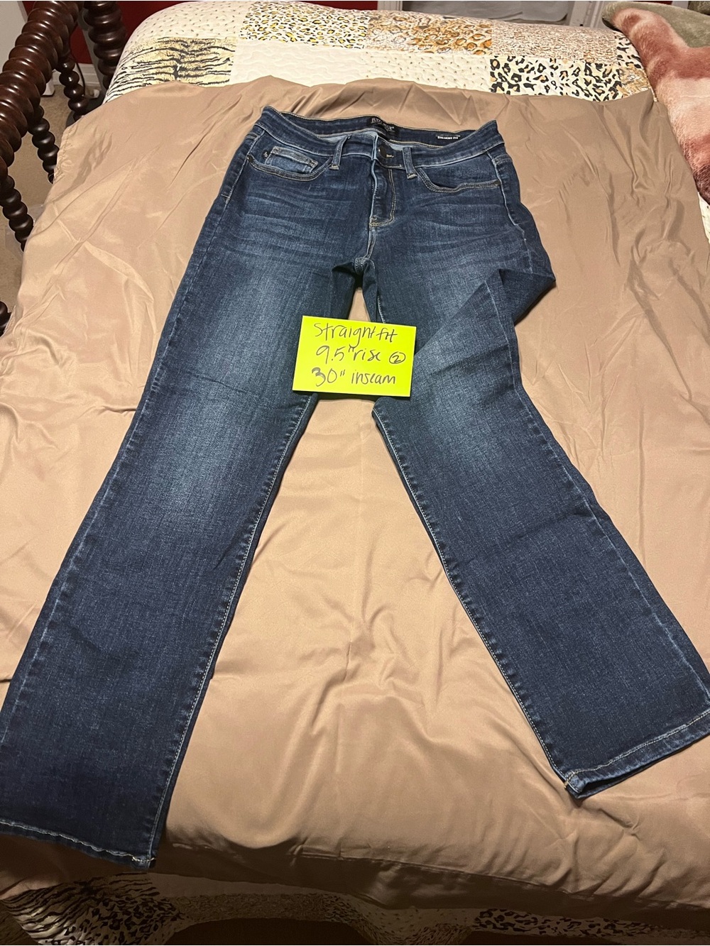 Judy Blue Dark Blue straight fit Jeans Size 9/29 - JB82164DK